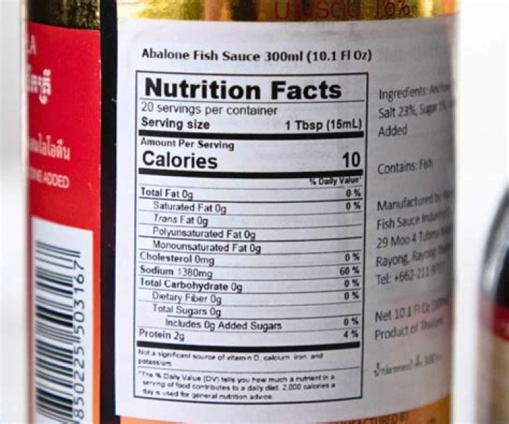 10 Fish Sauce Nutrition Facts: Key Points You Need to Know