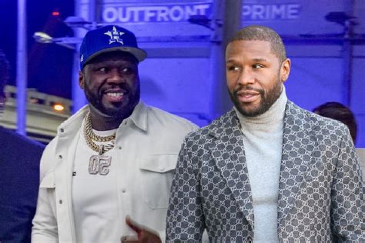 50 Cent and Floyd Mayweather end their feud as video of attending Warriors vs Kings Game together go