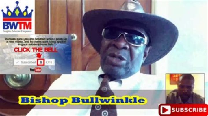 Bishop Bullwinkle Cause Of Death