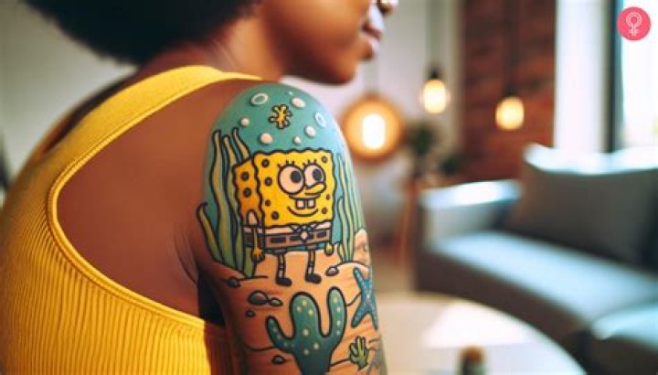 Coi Leray Spongebob Tattoo Meaning And Design: How Many Does She Have?