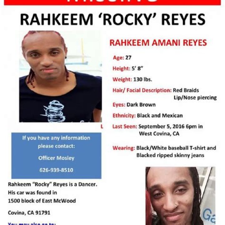 Dancer Rocky Reyes Missing And Murder Case Details, Age And Biography ·