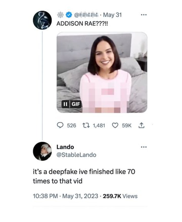 Discoveries In The Realm Of "Addison Rae Deepfake"