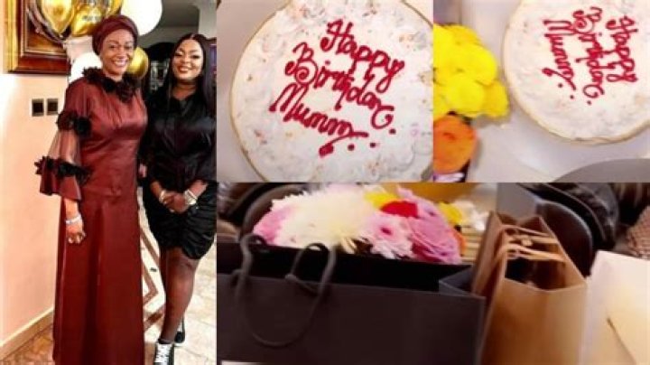 
Eniola Badmus Treats Remi Tinubu To A Surprise Birthday Bash 