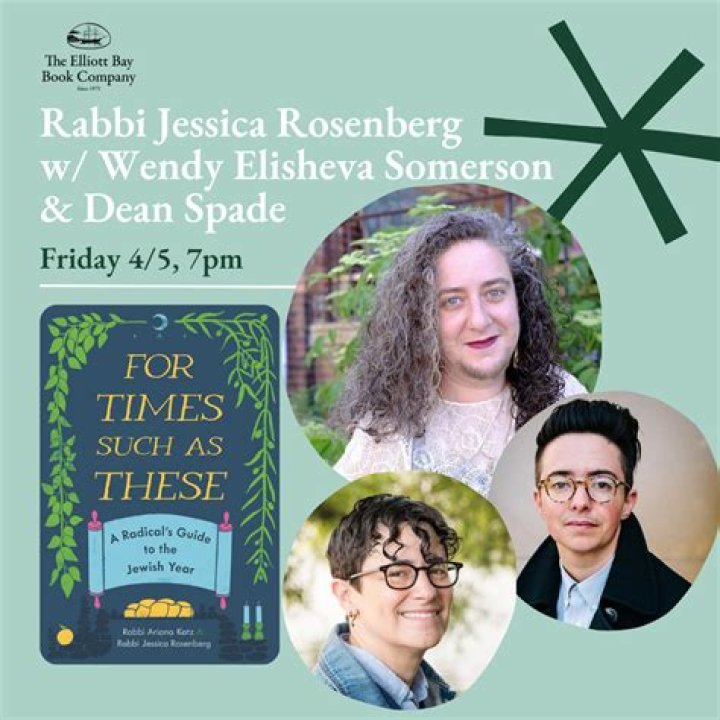 Is Rabbi Jessica Rosenberg Transgender? Gender And Sexuality