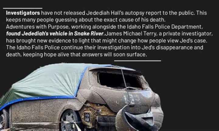 Jed Hall Autopsy Report Reveals The Cause Of His Death ·