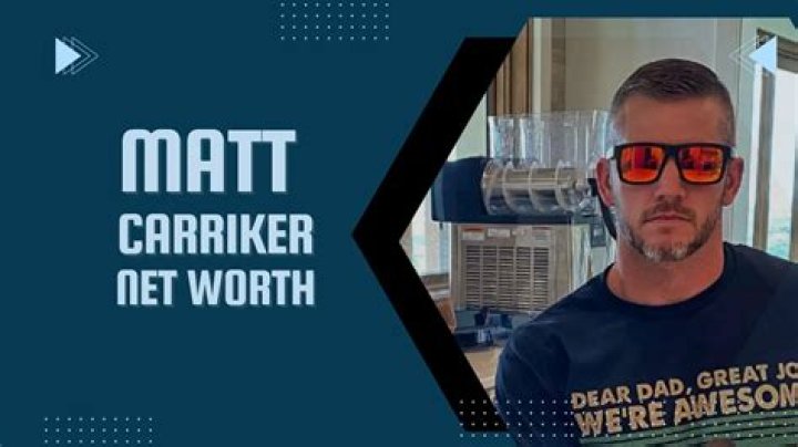 Matt Carriker YouTuber biography, net worth, wife