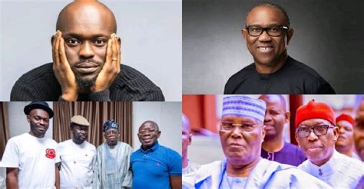
Mr Jollof deletes posts endorsing Tinubu; begs Okowa, Peter Obi, Atiku, others for support 