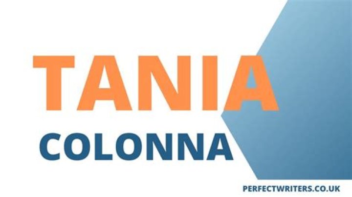 Tania Colonna - BlogPaper