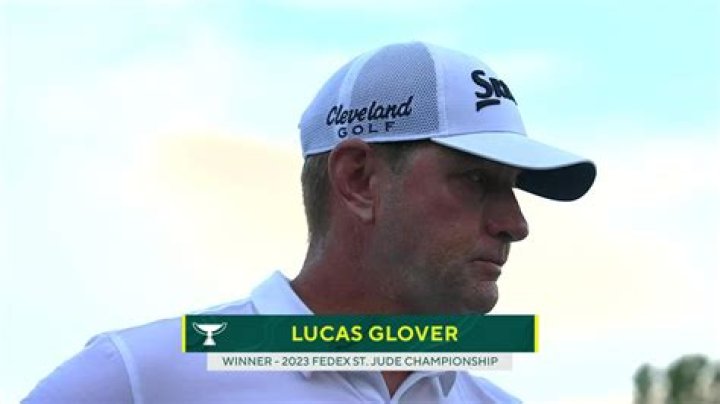 The Woman Behind Lucas Glover