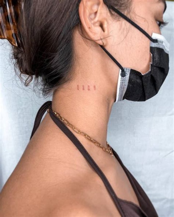 Uncover The Profound Significance Of The "1111" Neck Tattoo