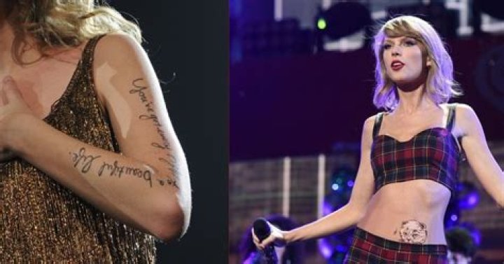 Unveiling Taylor Swift's Tattooed Journey: Discoveries And Insights