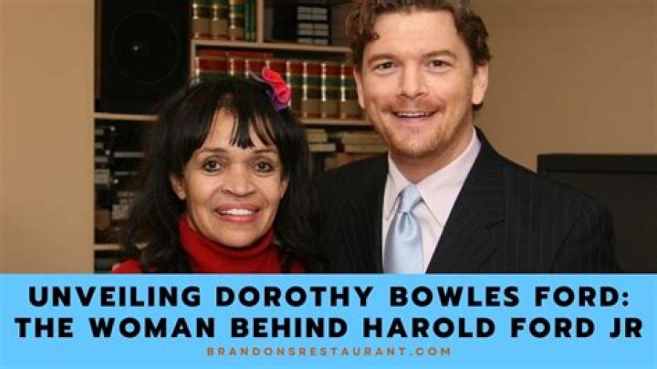 Who Are Harold Ford Jr Parents? Dorothy Bowles Ford And Harold Ford Sr. ·