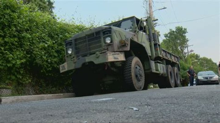 Who is Michael D Stevens? Maryland man arrested for stealing 5-ton military vehicle